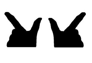 symbol on the back of a camouflage jacket