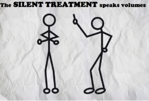 silent treatment speaks